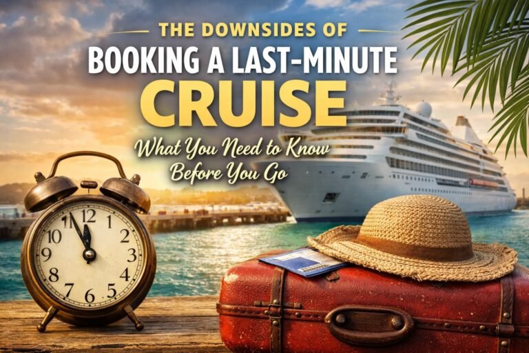 The Downsides of Booking a Cruise at the Last Minute